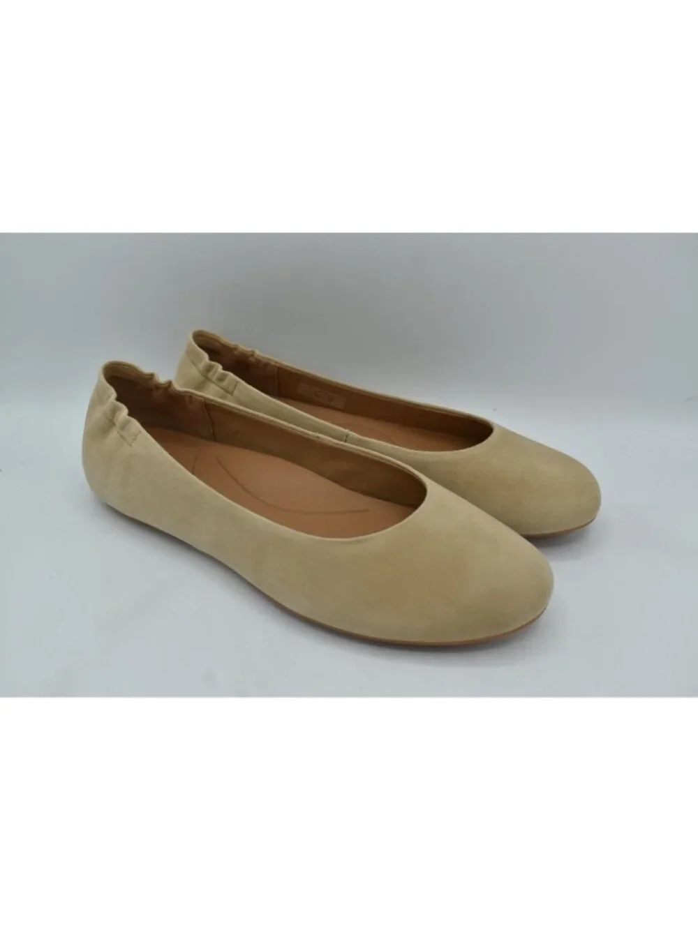 Dansko Womens Size EU 39 US 8.5-9 Mollie Sand Suede Ballet Flats‎ Shoes